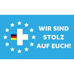 Wir sind stolz auf Dich